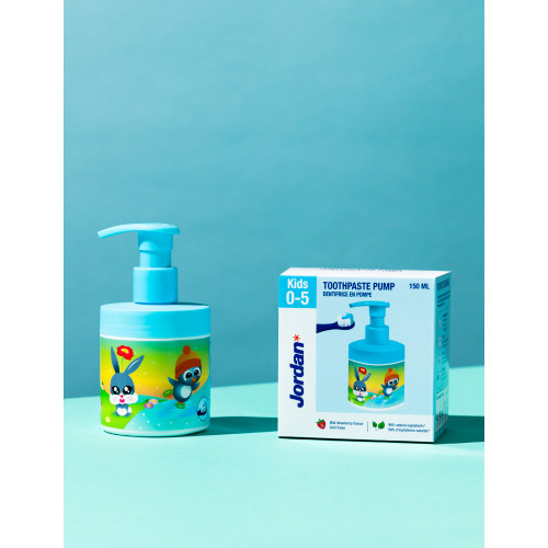 Jordan Kids Toothpaste Pump 0-5 years Laste hambapasta 150ml