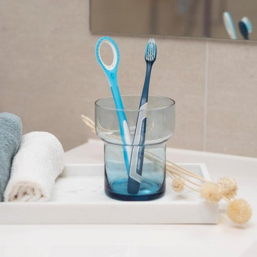 Jordan Clinic Tongue Cleaner Keele puhastaja Blue