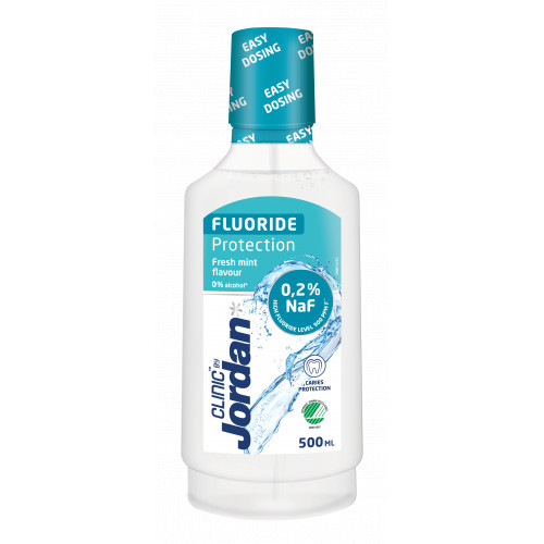 Jordan Clinic Fluoride Protection Mouthwash Suuvesi 500ml