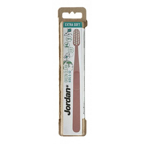 Jordan Green Clean Kids 5-10 Toothbrush Extra Soft Eriti pehme hambahari Pink