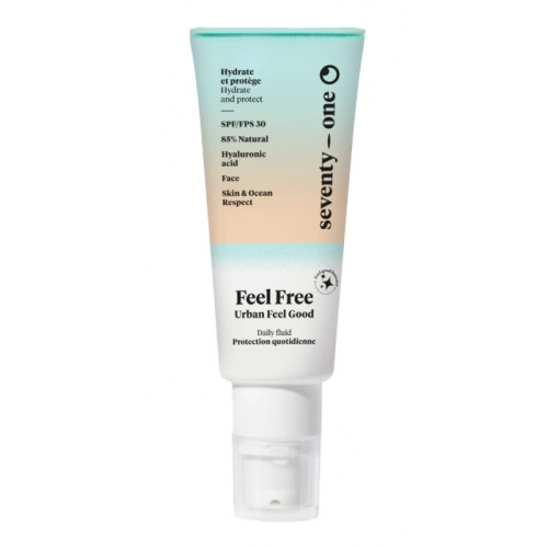 SeventyOne Percent Feel Free Moisturising Serum-Fluid SPF30 Niisutav näovesi koos päikesekaitsega 40ml