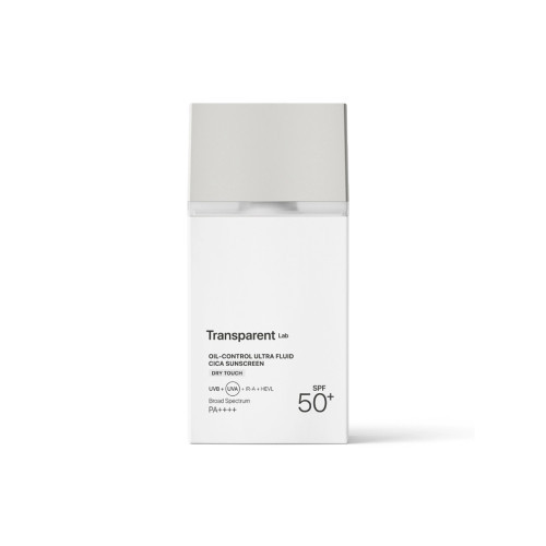 Transparent Lab Oil Control Ultra-Fluid Cica Sunscreen SPF50 Mineraalsete ja keemiliste filtritega näokaitse 100ml