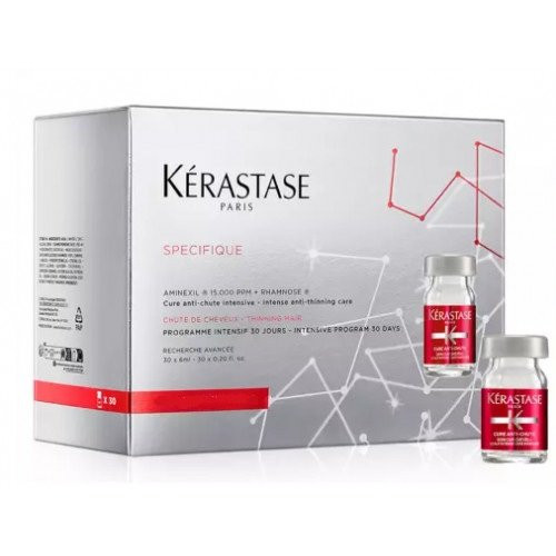 Kérastase Genesis Cure Anti-Chute Intensiivne väljalangemisvastane hooldus hõrenevatele juustele 10x6ml