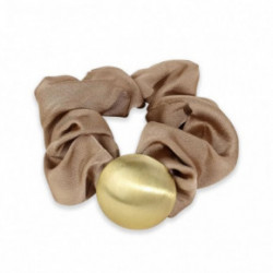 LAETI Hair Elastic Ariane Kuldse detailiga juuksekumm Black