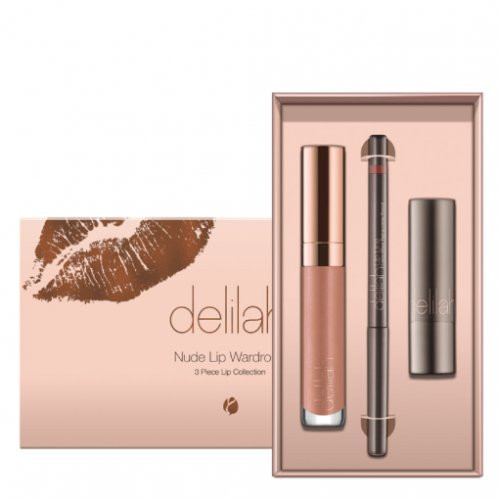 Delilah Nude Lip Wardrobe Vol2 Huulte komplekt Seatud