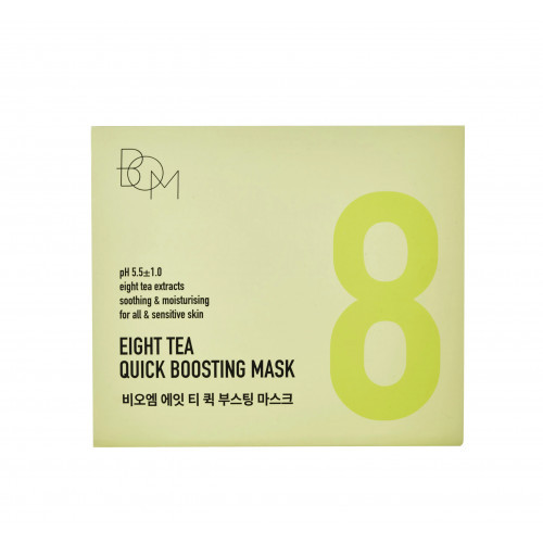 BOM Eight Tea Quick Boosting Mask Näomask 30 tk
