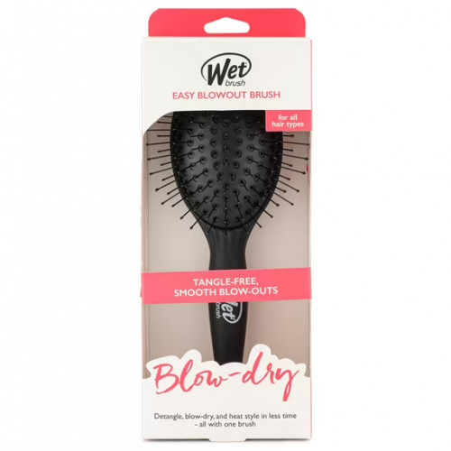 WetBrush Easy Blowout Brush Detangle, Blow-dry & Heat Style Juuksehari kuivatamiseks 1 tk