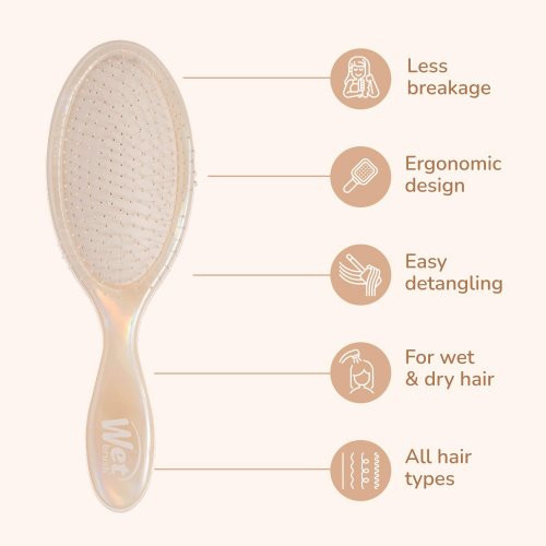 WetBrush Iridescence Icon Original Detangler Juuksehari Iridescence Bronze
