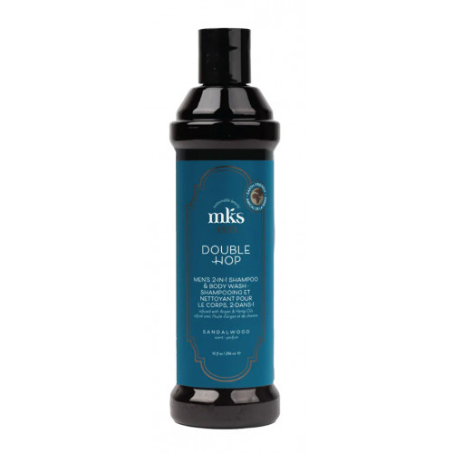 MKS eco Double Hop Shampoo & Body Wash Šampoon ja kehapesuvahend 296ml