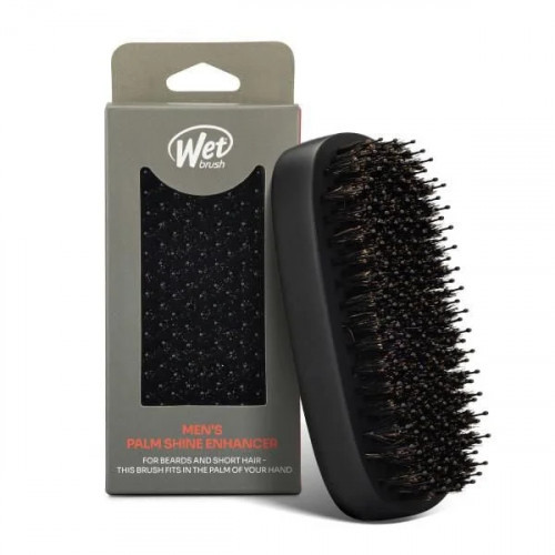 WetBrush Men's Palm Shine Enhancer Brush Meeste habeme- ja lühikeste juuste hari 1 tk