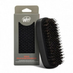 WetBrush Men's Palm Shine Enhancer Brush Meeste habeme- ja lühikeste juuste hari 1 tk