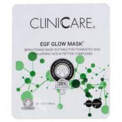 Cliniccare EGF Glow Fave Mask Kiirgav lehtmask näole 35g