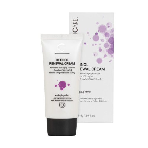 Cliniccare Retinol Renewal Face Cream Vananemisvastane kreem retinooliga 50ml