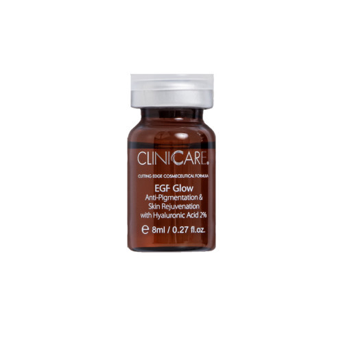 Cliniccare EGF Glow Anti Pigmentation Vial Naha noorendav, pigmendieelne kokteil 8ml