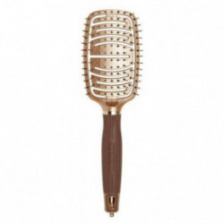 Olivia Garden Expert Care Flex Gold&Brown Ioniseeritud harjastega juuksehari