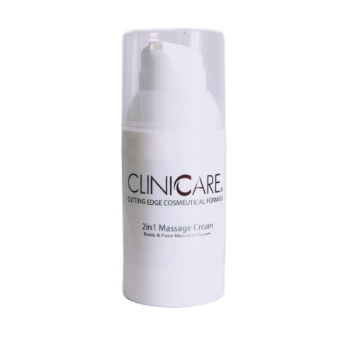 Cliniccare 2-in-1 Massage Cream Massaažikreem näole 25ml