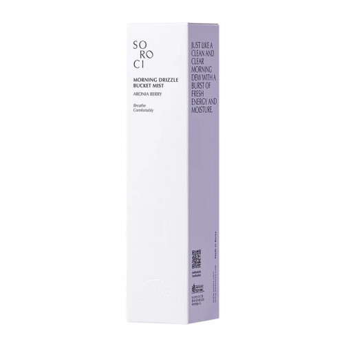Soroci Morning Drizzle Bucket Mist Udu, näotoonik 150ml