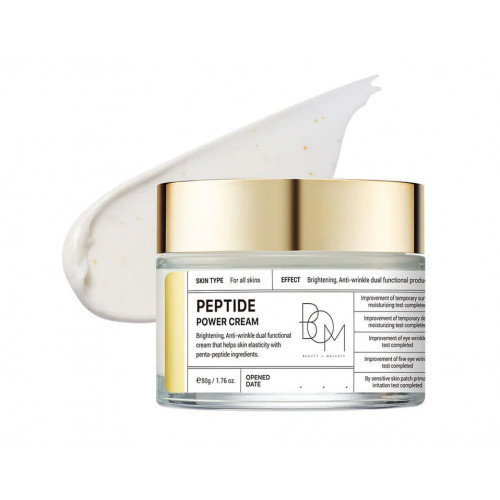 BOM Peptide Power Cream Peptiidide ja kullaga näokreem 50g