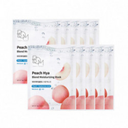 BOM Peach Hya Blend Moisturizing Niisutav näomask 10 tk.