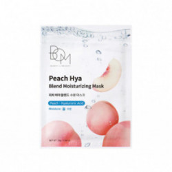 BOM Peach Hya Blend Moisturizing Niisutav näomask 10 tk.