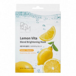 BOM Lemon Vita Blend Brightening Mask Naha kirgastav näomask 10 tk.