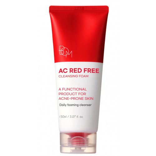 BOM Red Free Cleansing Foam Näopuhastusvaht 150ml