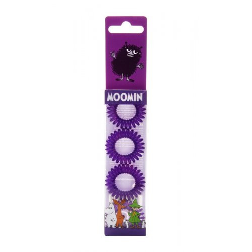 MOOMIN Hair Ring Purple Juuksekummid 4 tk