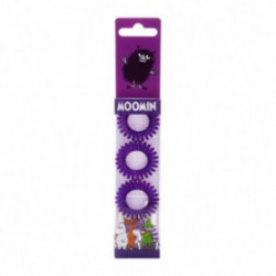 MOOMIN Hair Ring Purple Juuksekummid 4 tk
