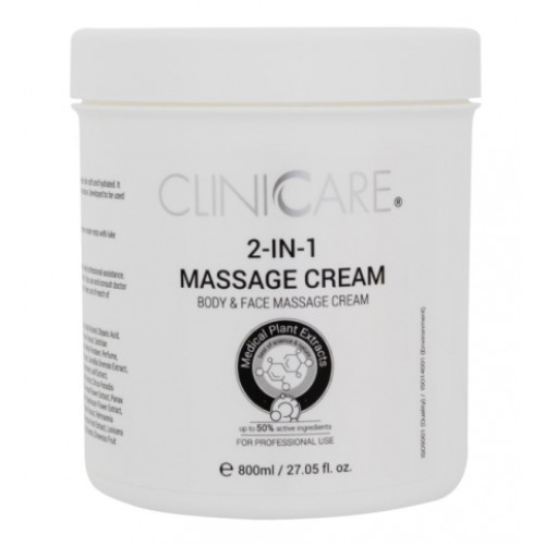 Cliniccare 2-in-1 Massage Cream Massaažikreem näole 25ml