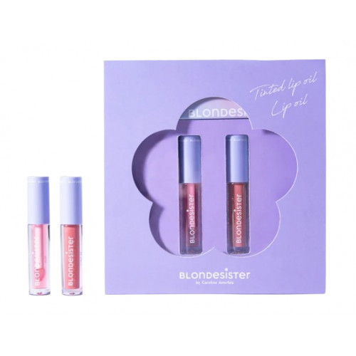 Blondesister Mini Box XOXO Lip Oil Set Huulehoolduskomplekt Seatud