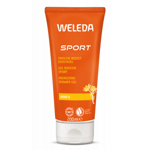 Weleda Arnica Energising Shower Gel Arnika sisaldav dušigeel sportlastele 200ml