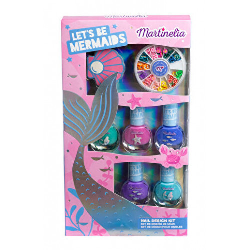 Martinelia Let's Be Mermaids Nail Design Kit Tüdrukute küünetarvikute komplekt