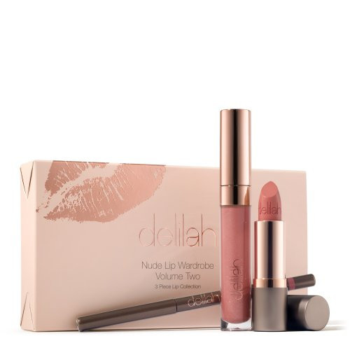 Delilah Nude Lip Wardrobe Vol2 Huulte komplekt Seatud