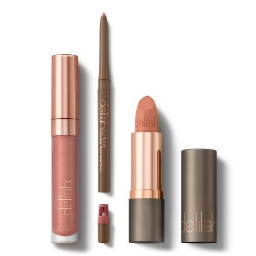 Delilah Nude Lip Wardrobe Vol2 Huulte komplekt Seatud