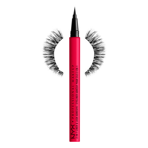 NYX Professional Makeup XMASS Jumbo Lash and Liner Kit Piiratud väljalaskega kunstripsmete- ja lainerikomplekt