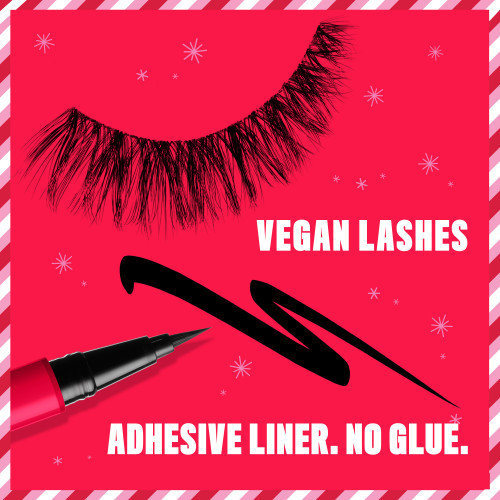 NYX Professional Makeup XMASS Jumbo Lash and Liner Kit Piiratud väljalaskega kunstripsmete- ja lainerikomplekt