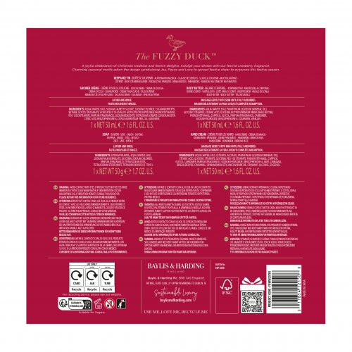 Baylis & Harding The Fuzzy Duck Winter Wonderland Luxury Pamper Tin Gift Set Kinkekomplekt