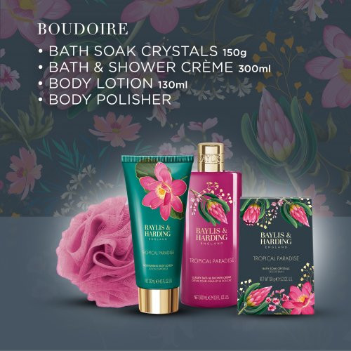 Baylis & Harding Boudoire Luxury Drum Gift Set Kinkekomplekt