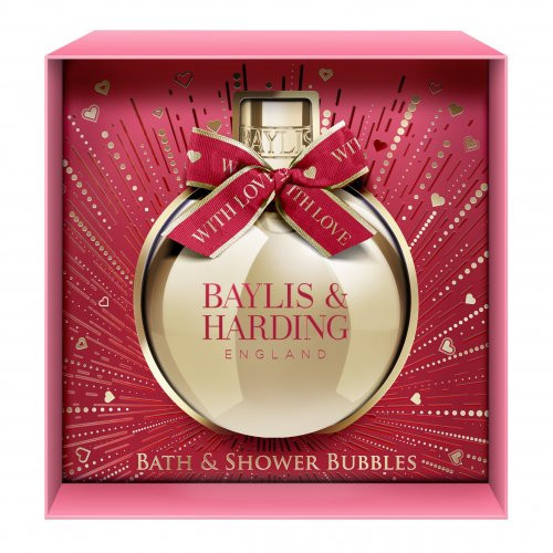 Baylis & Harding Midnight Cherry Festive Bauble Gift Vannivaht ja dušigeelid 250ml