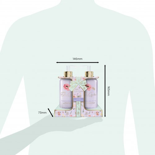 Baylis & Harding Royale Garden Rose, Poppy & Vanilla Luxury Hand Care Gift Set Käte hoolduskomplekt 2x300ml