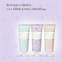 Baylis & Harding Royale Garden Rose, Poppy & Vanilla Luxury Hand Treats Gift Set Kätekreemide komplekt 3x50ml