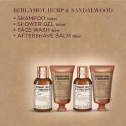 Baylis & Harding The Fuzzy Duck Bergamot, Hemp & Sandalwood Men's Luxury Wash Bag Gift Set Kehahoolduskomplekt