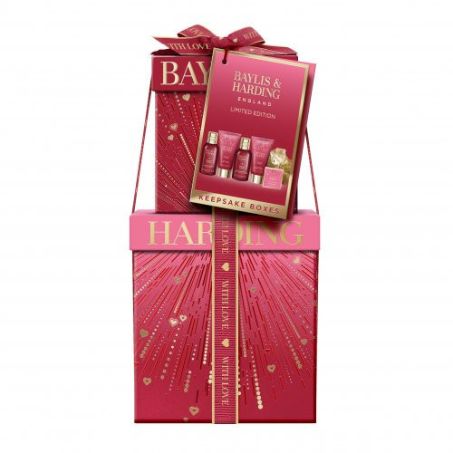 Baylis & Harding Cherry Blossom Luxury Body Care Gift Set Kehahoolduskomplekt Seatud
