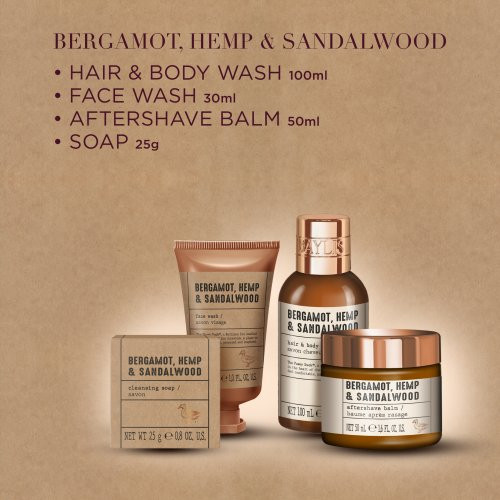 Baylis & Harding Luxury Grooming Tin Set Habeme hoolduskomplekt meestele