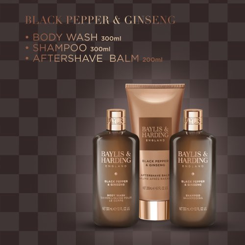 Baylis & Harding Luxury Bathing Trio Luksuslik pesukomplekt meestele