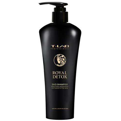T-LAB Professional Royal Detox DUO Shampoo Detoksifitseeriv šampoon 300ml