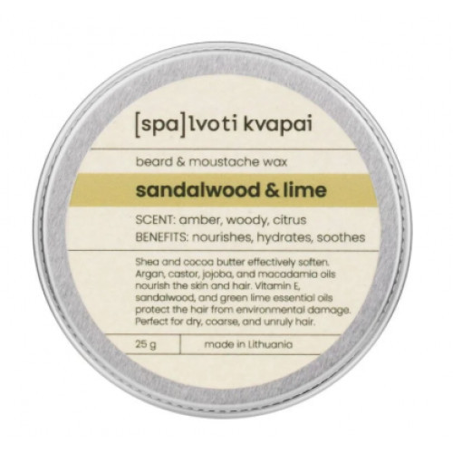 Spalvoti Kvapai Beard & Moustache Wax Habeme- ja vuntsivaha 25g