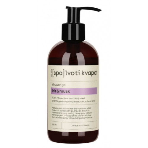 Spalvoti Kvapai Shower Gel Iris & Musk Dušigeel 250ml