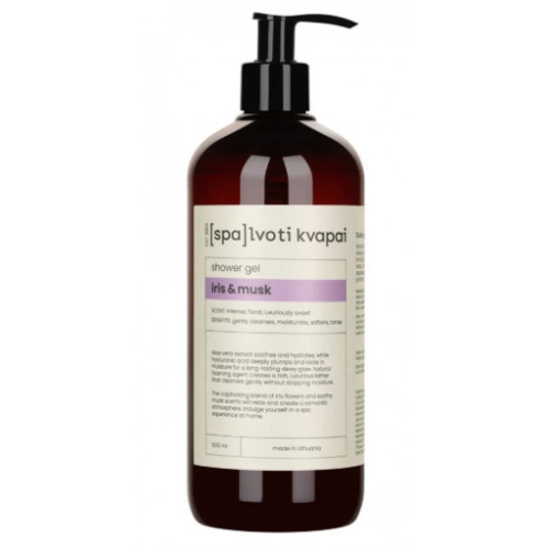 Spalvoti Kvapai Shower Gel Iris & Musk Dušigeel 250ml