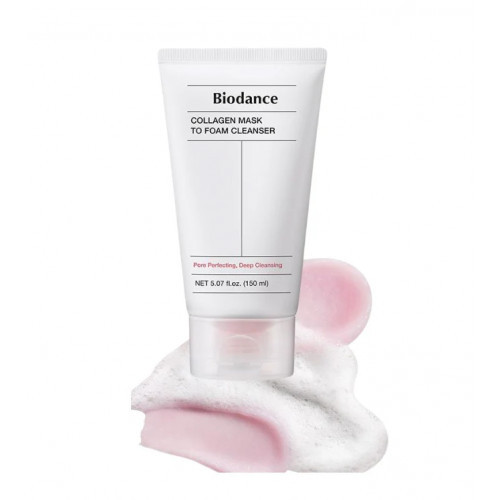 Biodance Collagen Mask To Foam Cleanser Mask ja puhastusvaht 2-1 150ml